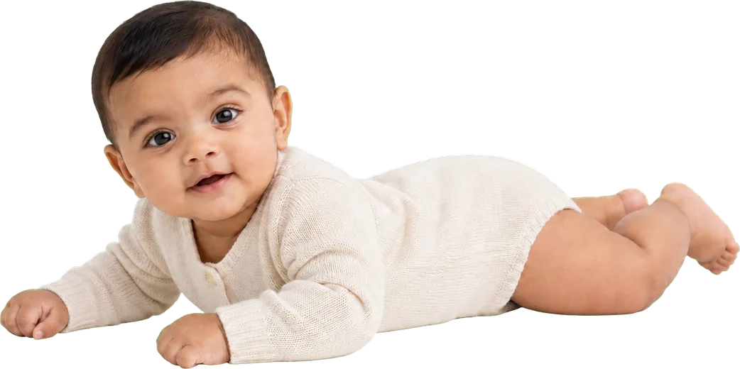 Child at 3–6m